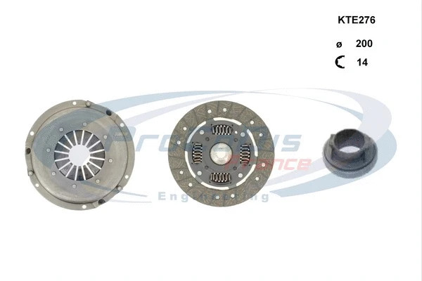 Kit d'embrayage PROCODIS FRANCE KTE276