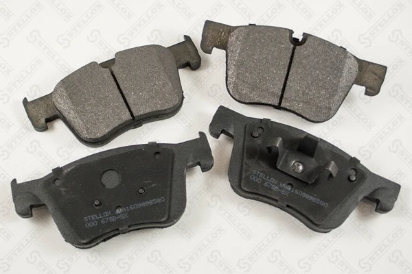 Kit de plaquettes de frein, frein à disque STELLOX 000 678B-SX