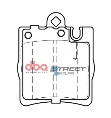 Kit de plaquettes de frein, frein à disque DBA Australia DB1457SS