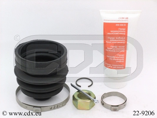 Jeu de joints-soufflets, arbre de commande CDX 22-9206