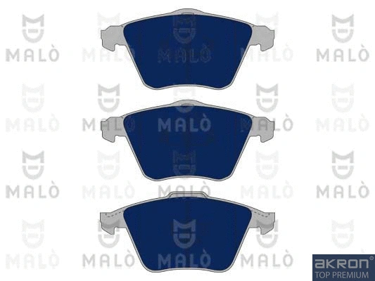Kit de plaquettes de frein, frein à disque AKRON-MALÒ 1051040