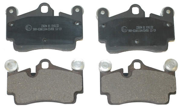 Kit de plaquettes de frein, frein à disque National NP2782