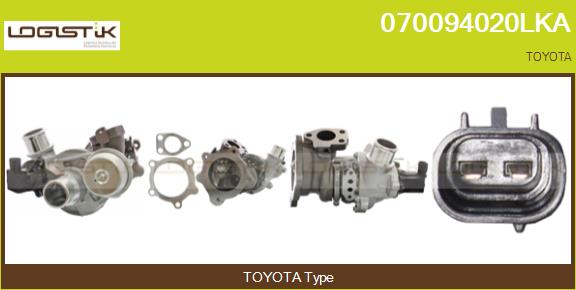 Turbocompresseur, suralimentation LGK 070094020LKA