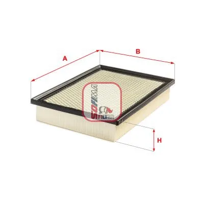 Filtre à air SOFIMA S 3B86 A