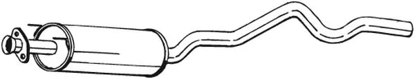 Silencieux central BOSAL 283-321
