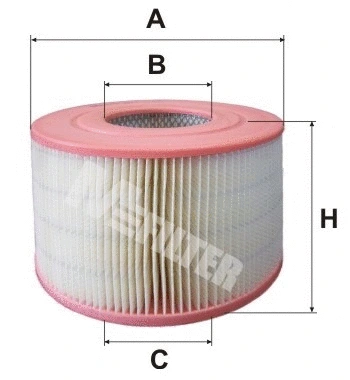 Filtre à air MFILTER A 8039