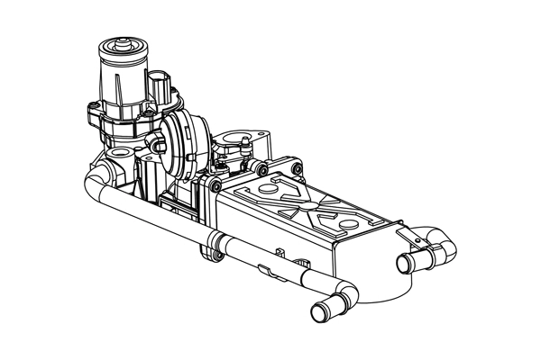 Vanne EGR AISIN EGRAZ-7026