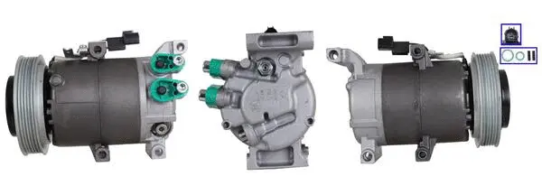 Compresseur, climatisation RE-EX 505-01335