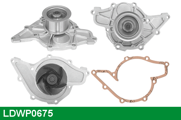 Pompe à eau, refroidissement du moteur LUCAS LDWP0675