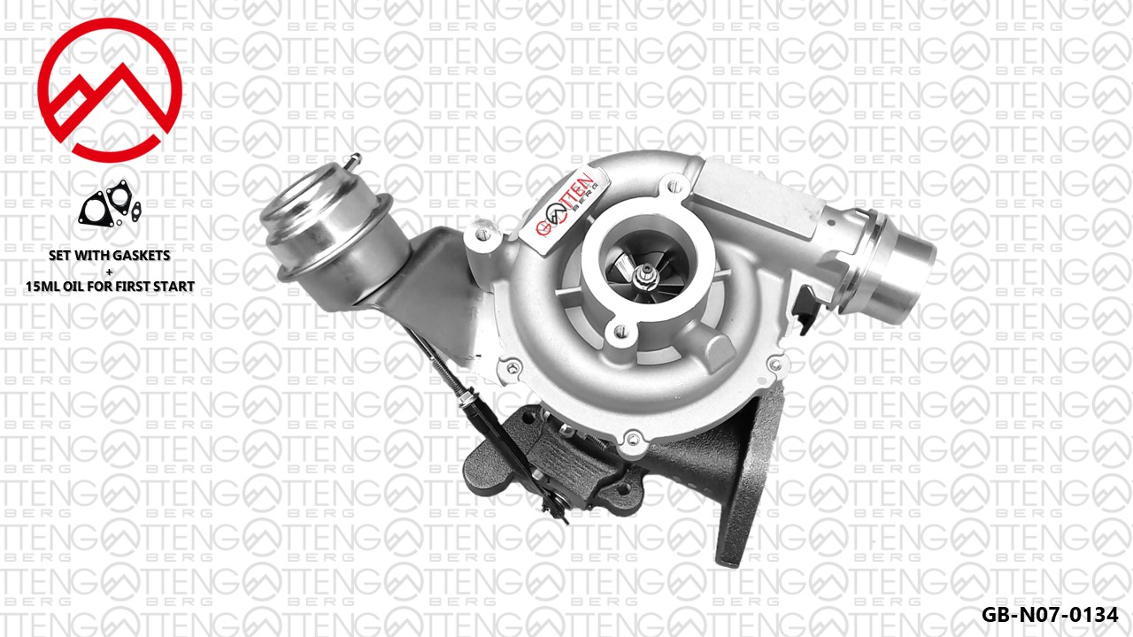 Turbocompresseur, suralimentation OES PARTS GB-N07-0134