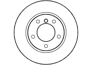 Disque de frein ABTEX BD1239V