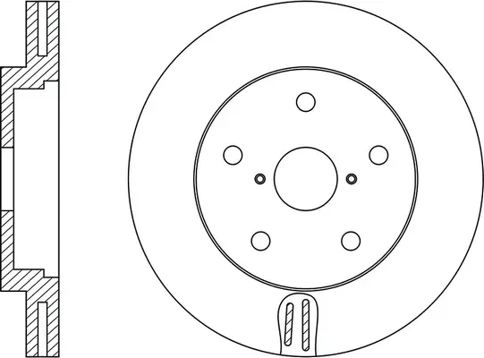 Disque de frein FIT FR0636V