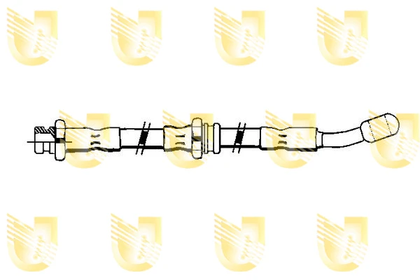 Flexible de frein UNIGOM 377141