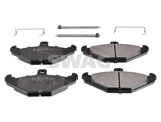 Kit de plaquettes de frein, frein à disque SWAG 40 11 6158
