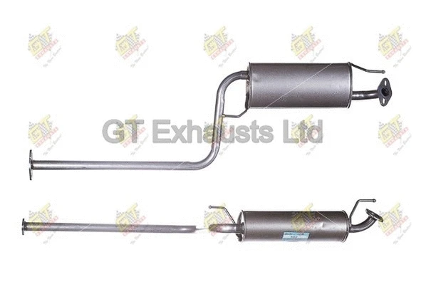 Silencieux arrière GT Exhausts GHY073