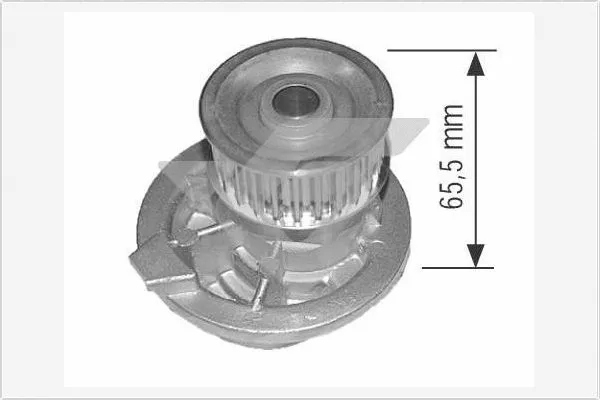 Pompe à eau, refroidissement du moteur HUTCHINSON WP20