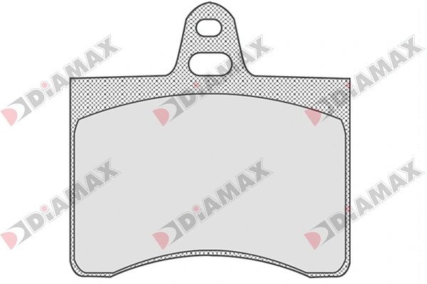 Kit de plaquettes de frein, frein à disque DIAMAX N09027