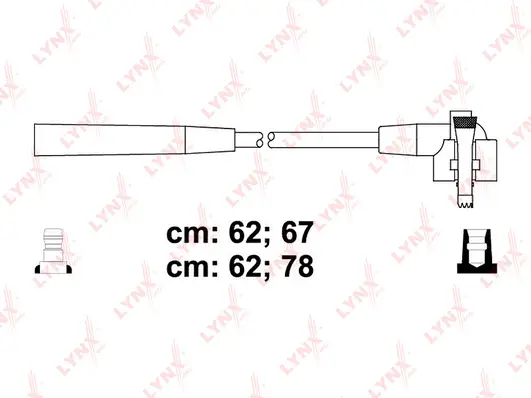 Kit de câbles d'allumage LYNXAUTO SPC5106