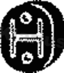 Suspension, échappement KLARIUS 420614