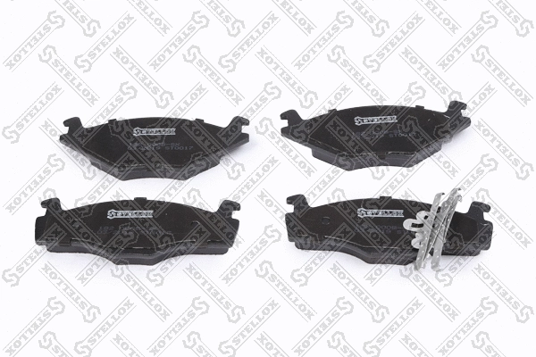 Kit de plaquettes de frein, frein à disque STELLOX 182 000B-SX