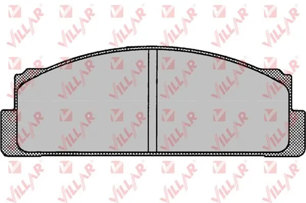 Kit de plaquettes de frein, frein à disque VILLAR 626.0001