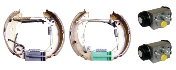 Jeu de mâchoires de frein TECDRIVE TKF0081