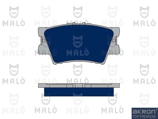 Kit de plaquettes de frein, frein à disque AKRON-MALÒ 1050084