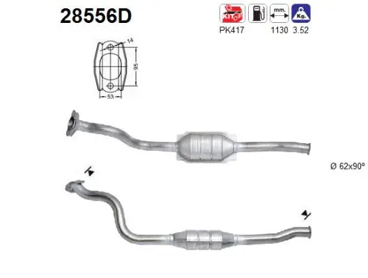 Catalyseur AS 28556D