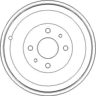 Tambour de frein National NDR348