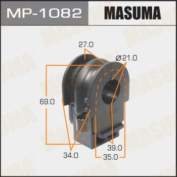 Coussinet de palier, stabilisateur MASUMA MP-1082