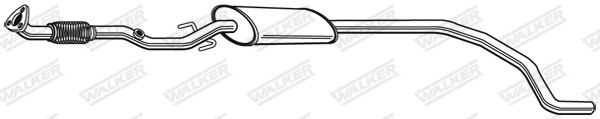 Silencieux central WALKER 23383
