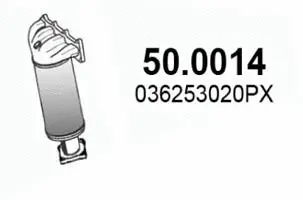 Catalyseur ASSO 50.0014