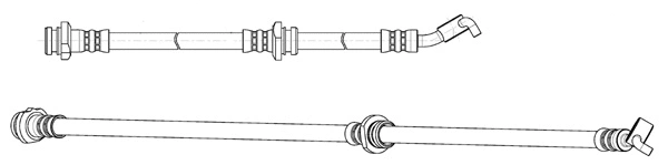 Flexible de frein CEF 512775