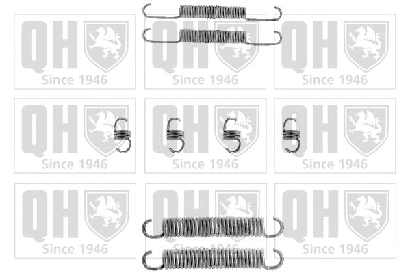 Kit d'accessoires, mâchoire de frein QUINTON HAZELL BFK268