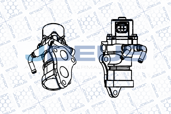 Vanne EGR JDEUS EG028003V