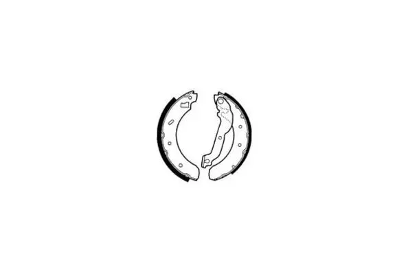 Jeu de mâchoires de frein E.T.F. 09-0507