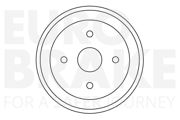 Tambour de frein EUROBRAKE 5825255211