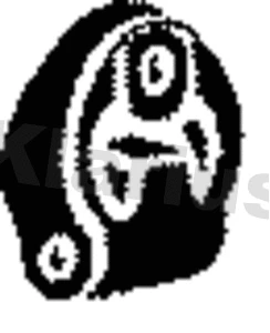 Support, silencieux KLARIUS 420205