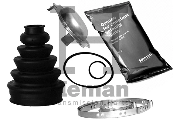 Jeu de joints-soufflets, arbre de commande HEMAN TBK01325