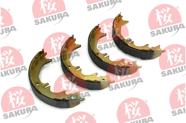 Jeu de mâchoires de frein, frein de stationnement SAKURA 602-00-3726