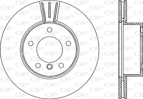 Disque de frein OPEN PARTS BDA2275.20