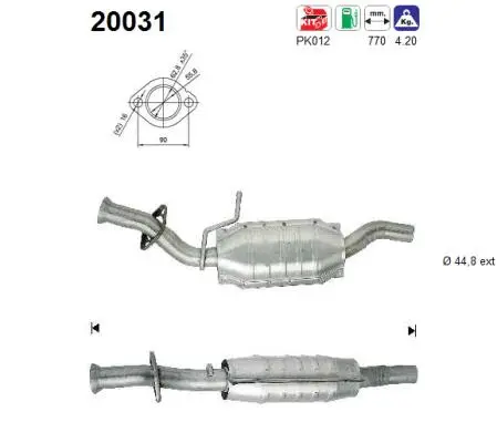 Catalyseur AS 20031