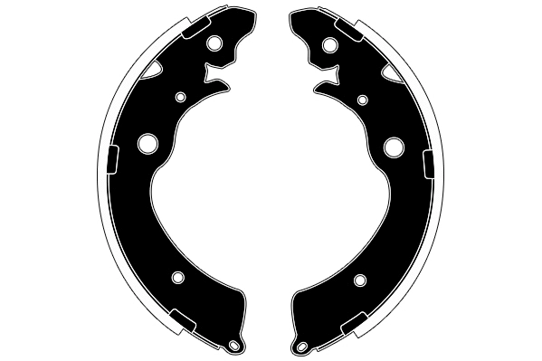 Jeu de mâchoires de frein RAICAM RA25690