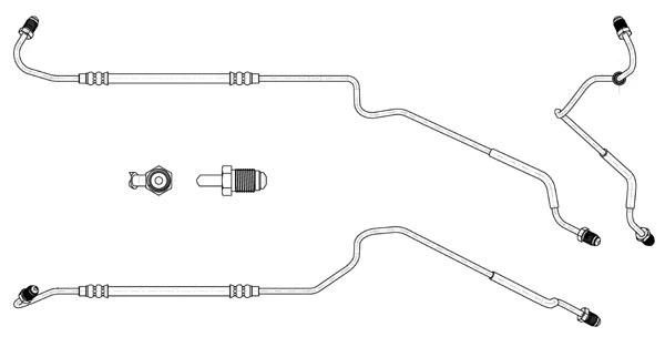 Flexible de frein CEF 518292