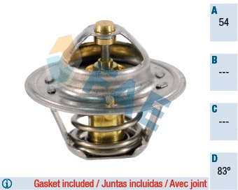 Thermostat, liquide de refroidissement FAE 5204783
