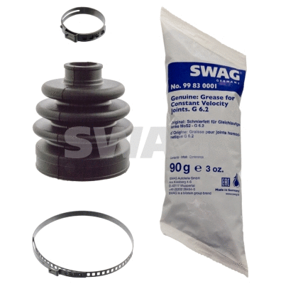 Jeu de joints-soufflets, arbre de commande SWAG 82 91 7082