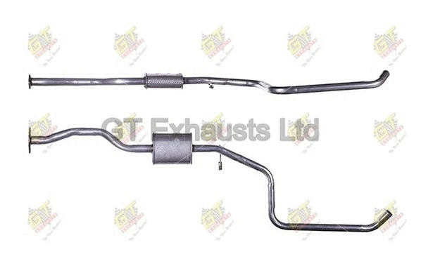 Silencieux central GT Exhausts GFE324