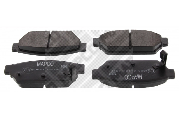 Kit de plaquettes de frein, frein à disque MAPCO 6229