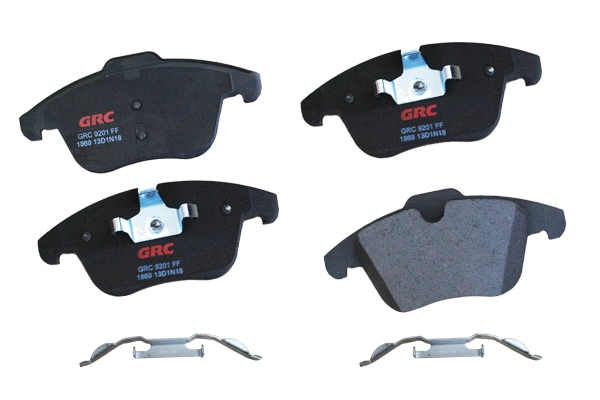 Kit de plaquettes de frein, frein à disque GRC - Ultra Brakes GCD1869
