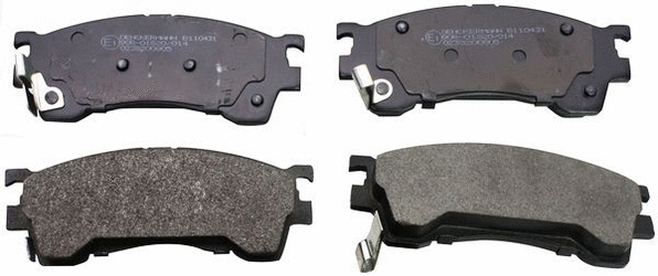 Kit de plaquettes de frein, frein à disque DENCKERMANN B110431